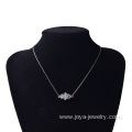 Charms Silver Hand of Fatima Alloy Necklace